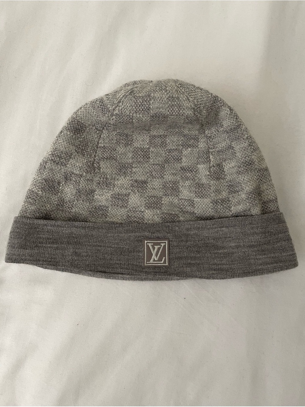 Louis Vuitton Grey Beanie